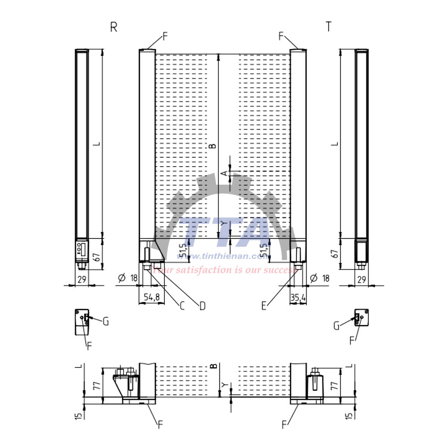 Bản vẽ kích thước LEUZE CML720i-T05-160.A-M12_Tín Thiên An