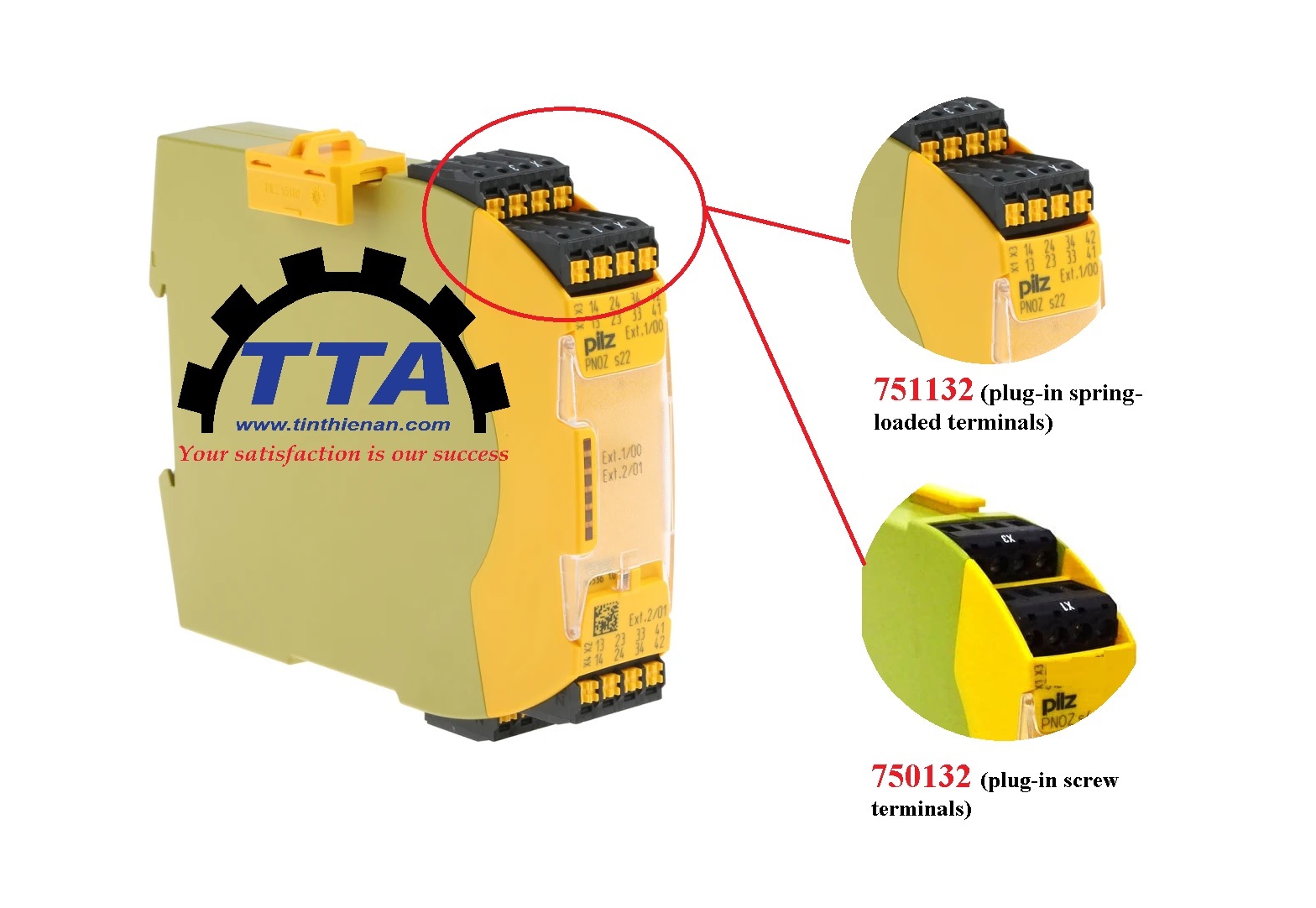 Điểm khác nhau giữa 2 mô đun mở rộng 751132 và 750132 - Tín Thiên An