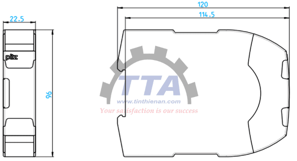 Rơ le an toàn PILZ PNOZ s6 C 24VDC 3 n/o 1 n/c (751106)_Tín Thiên An