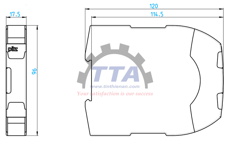 Rơle an toàn PILZ PNOZ s3 24VDC 2 n/o (750103)_Tín Thiên An