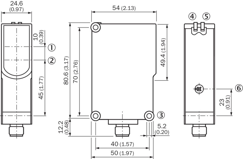 Bản vẽ kích thước SICK WL27-3P2451_Tín Thiên An