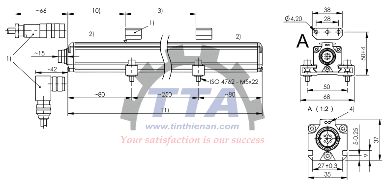 Bản vẽ kích thước BALLUFF BTL1PZ4 _Tín Thiên An