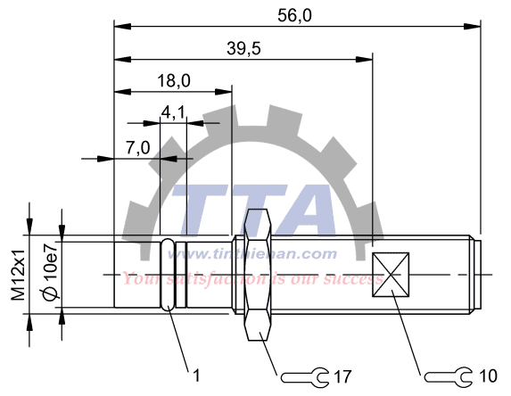 Bản vẽ kích thước BALLUFF BHS0060_Tín Thiên An