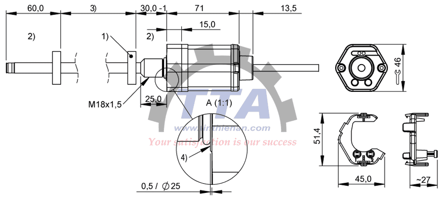 Bản vẽ kích thước BALLUFF BTL0PW0_Tín Thiên An