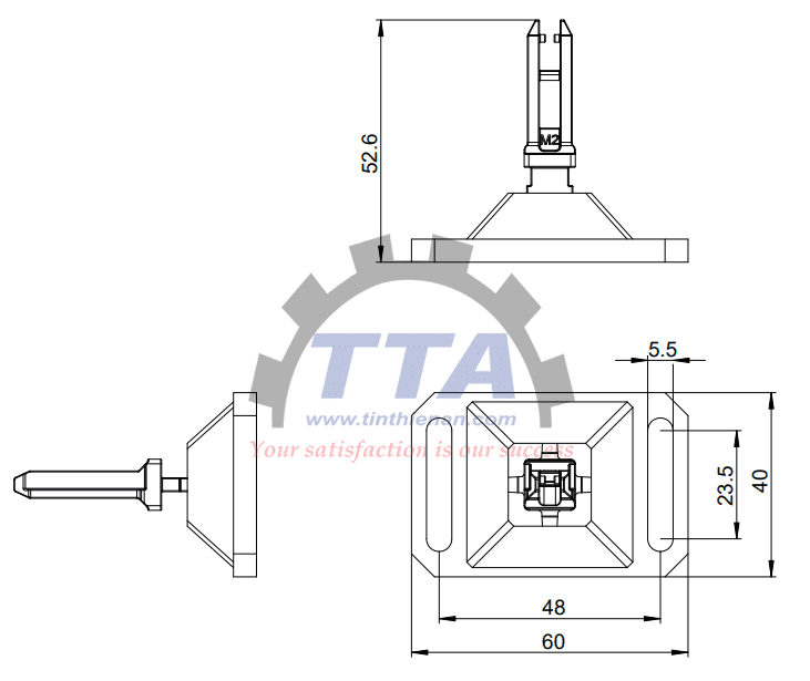 Bản vẽ kích thước PILZ PSEN me5 AF (6L000004)_Tín Thiên An