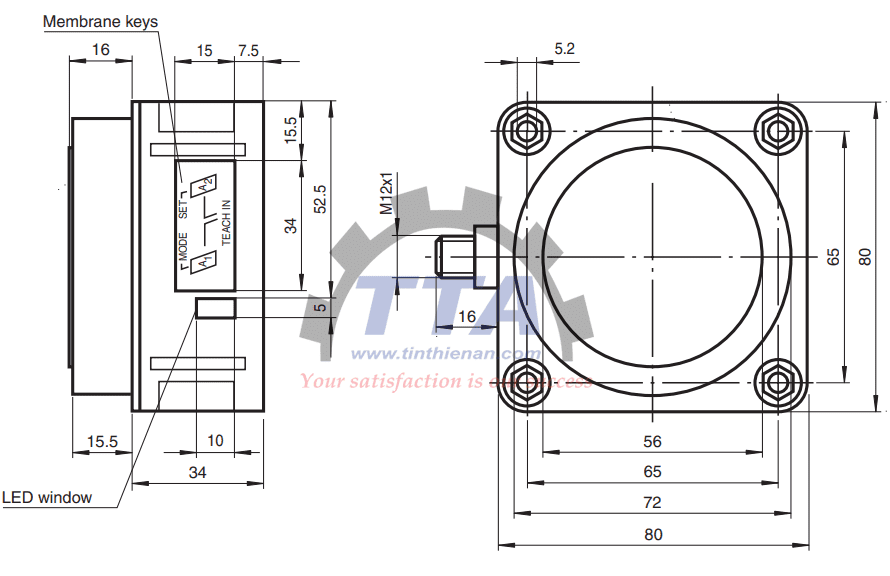 Bản vẽ kích thước UB6000-F42-E6-V15_Tín Thiên An