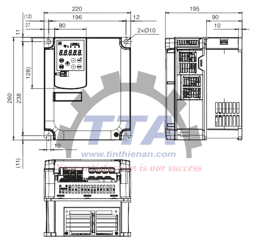 Bản vẽ kích thước Fuji FRN0023G2S-4G_Tín Thiên An