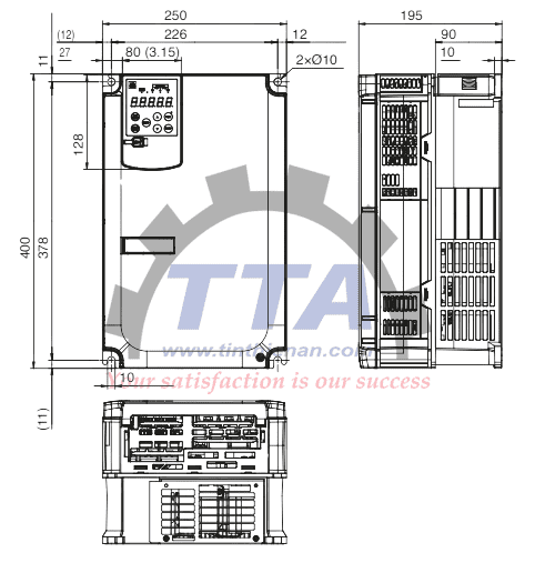 Bản vẽ kích thước Fuji FRN0038G2S-4G_Tín Thiên An