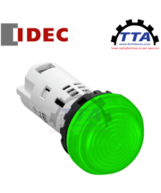 Đèn báo IDEC YW1P-1UQ4G 24V AC/DC 22mm (xanh lá)_Tín Thiên An