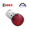 Đèn báo IDEC YW1P-1UQ4R 24V 22mm (đỏ)_Tín Thiên An