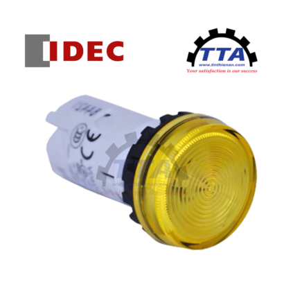Đèn báo IDEC YW1P-1UQ4Y 24V AC/DC 22mm (vàng)_Tín Thiên An