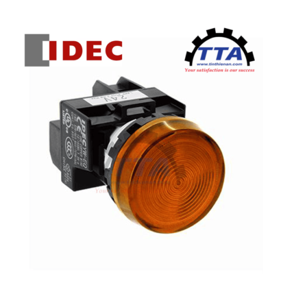 Đèn báo IDEC YW1P-1EQ4A 24V 22mm (hổ phách)_Tín Thiên An