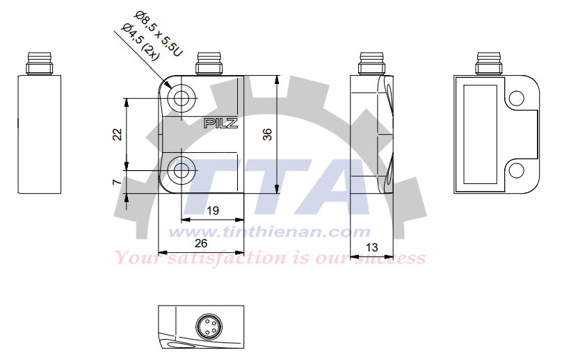 Bản vẽ kích thước PSEN 1.1p-20 (524120)_Tín Thiên An