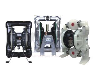 Bơm màng khí nén DINO cho hóa chất và nước thải_Tín Thiên An