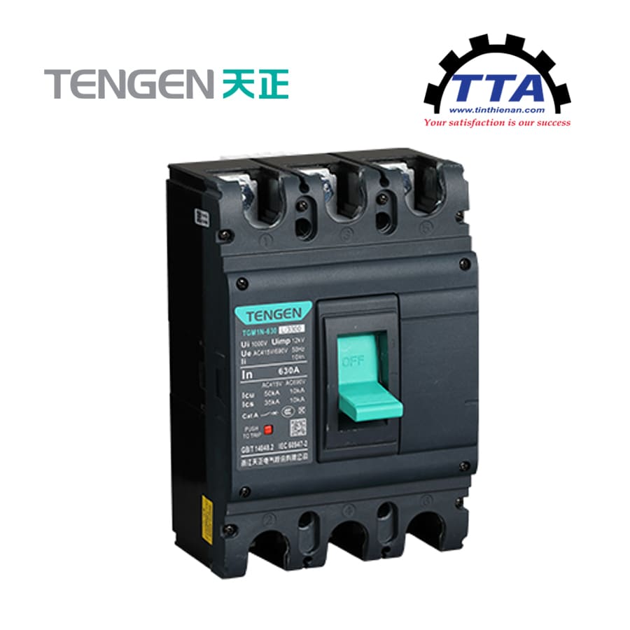Aptomat (MCCB) TENGEN TGM1N-400L/3300 400A 50kA_Tinthienan Aptomat (MCCB) TENGEN TGM1N-400L/3300 400A 50kA_Tinthienan